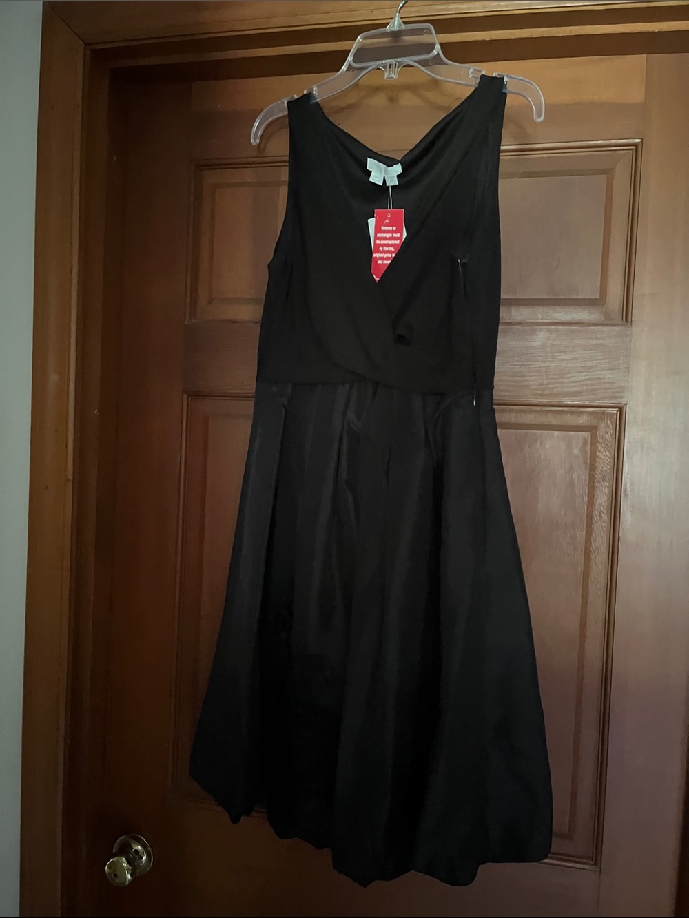 London Times Black Sleeveless Formal Dress for Girls - Picture 1 of 4